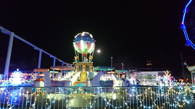 【ときわファンタジア】イルミネーションの見どころと駐車場、ナイトミュージアム紹介