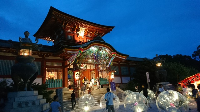 防府天満宮【七夕まつり2024】見どころや駐車場など解説･幻想的な雰囲気を楽しんで