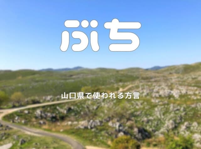 ぶち【山口の方言2】意味や使い方・おもしろい語感で使ってみたくなる方言！