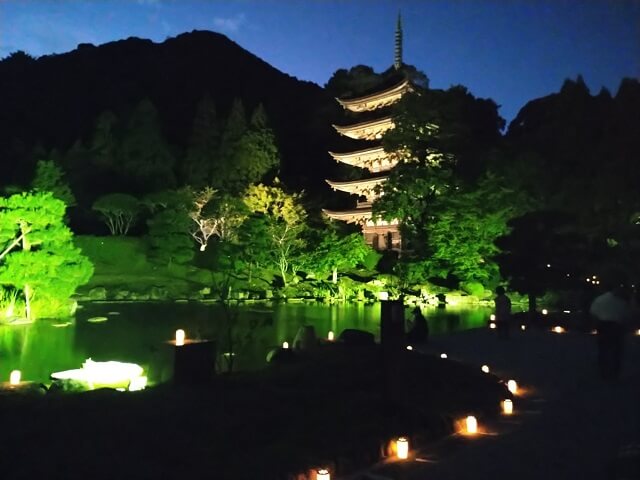 山口ゆらめき回廊2024【瑠璃光寺五重塔ライトアップ】時間・駐車場・見どころはココ!!