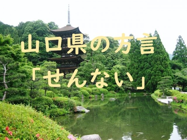 せんない【山口県の方言】独自の方言だった？意味や使い方、語源を山口県民が調査