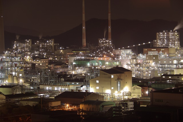 周南コンビナートの夜景は幻想的!撮影スポットや夜景ツアーをチェック