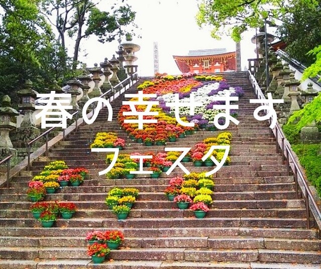 春の幸せますフェスタ2023【防府】開催日程やイベント内容・防府市上最大のまちなかフェス!