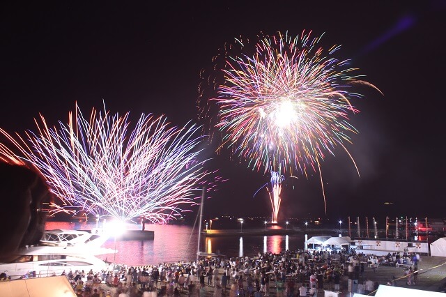 【上関水軍まつり2024】1,000発の花火があがる!!上関の夏の風物詩