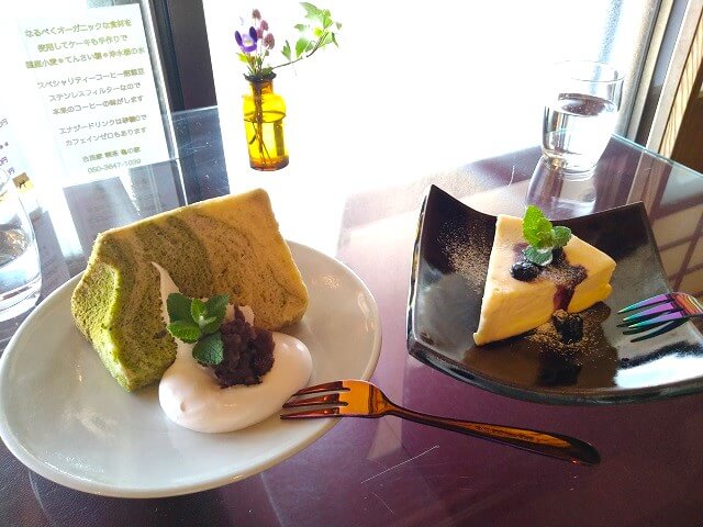 古民家喫茶亀の家【萩市】レトロな雰囲気の店内で手作りケーキを満喫