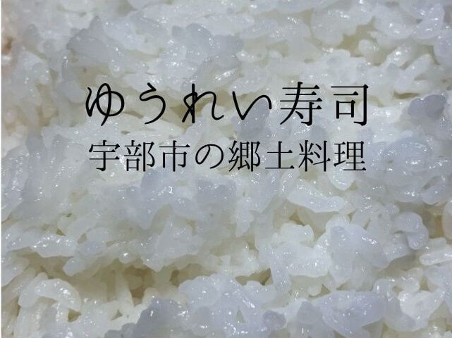 【ゆうれい寿司】山口県宇部市に伝わる郷土料理!!由来やレシピを調査