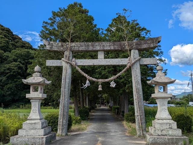 出雲神社（山口）一の鳥居