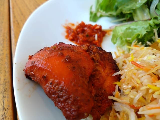 防府市インド料理「パラタ」チキンティッカ