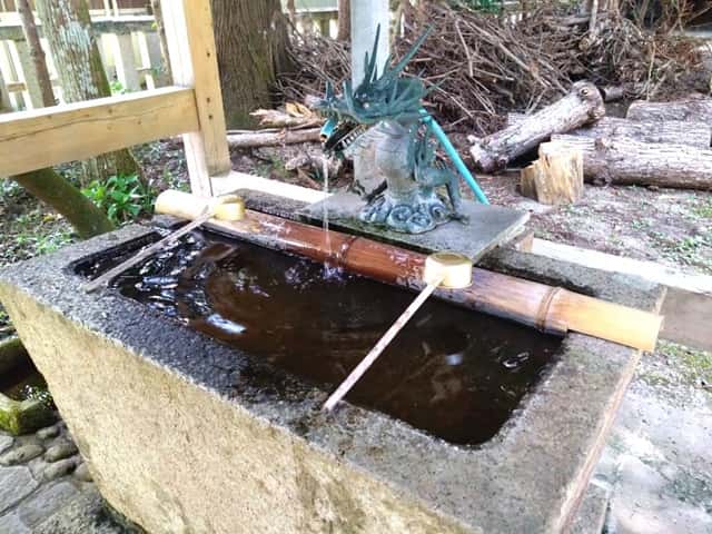 出雲神社（山口）お手水