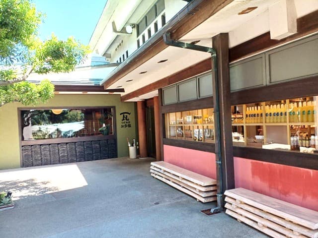 瓦そば本店お多福　外観