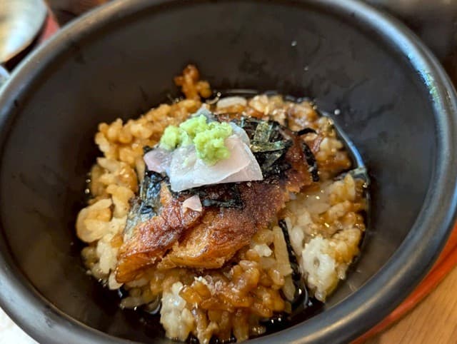 瓦そば本店お多福　うなぎ茶漬け