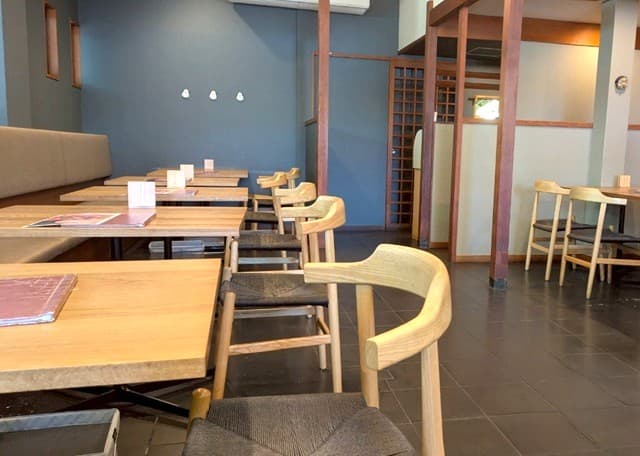 瓦そばお多福　店内の様子