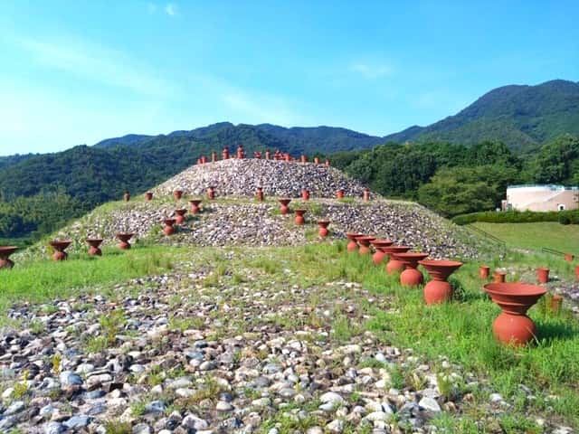 柳井茶臼山古墳の様子